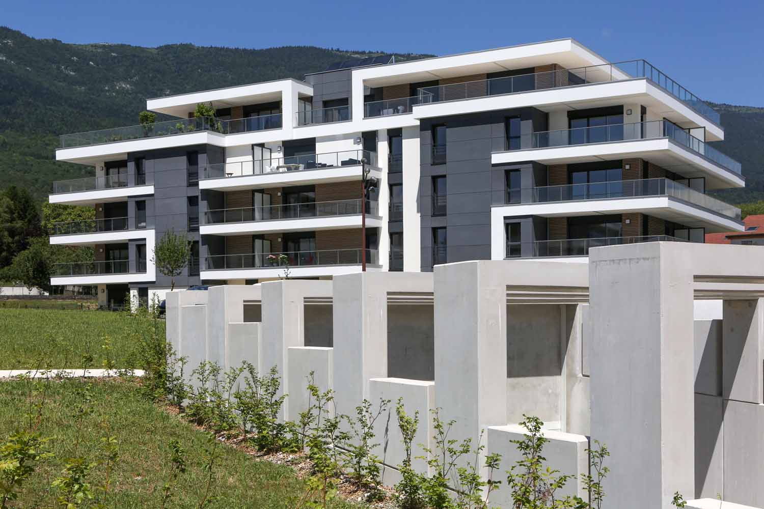 Maitrise d'oeuvre pour la construction de 134 logements et une crèche à Thoiry dans l'Ain