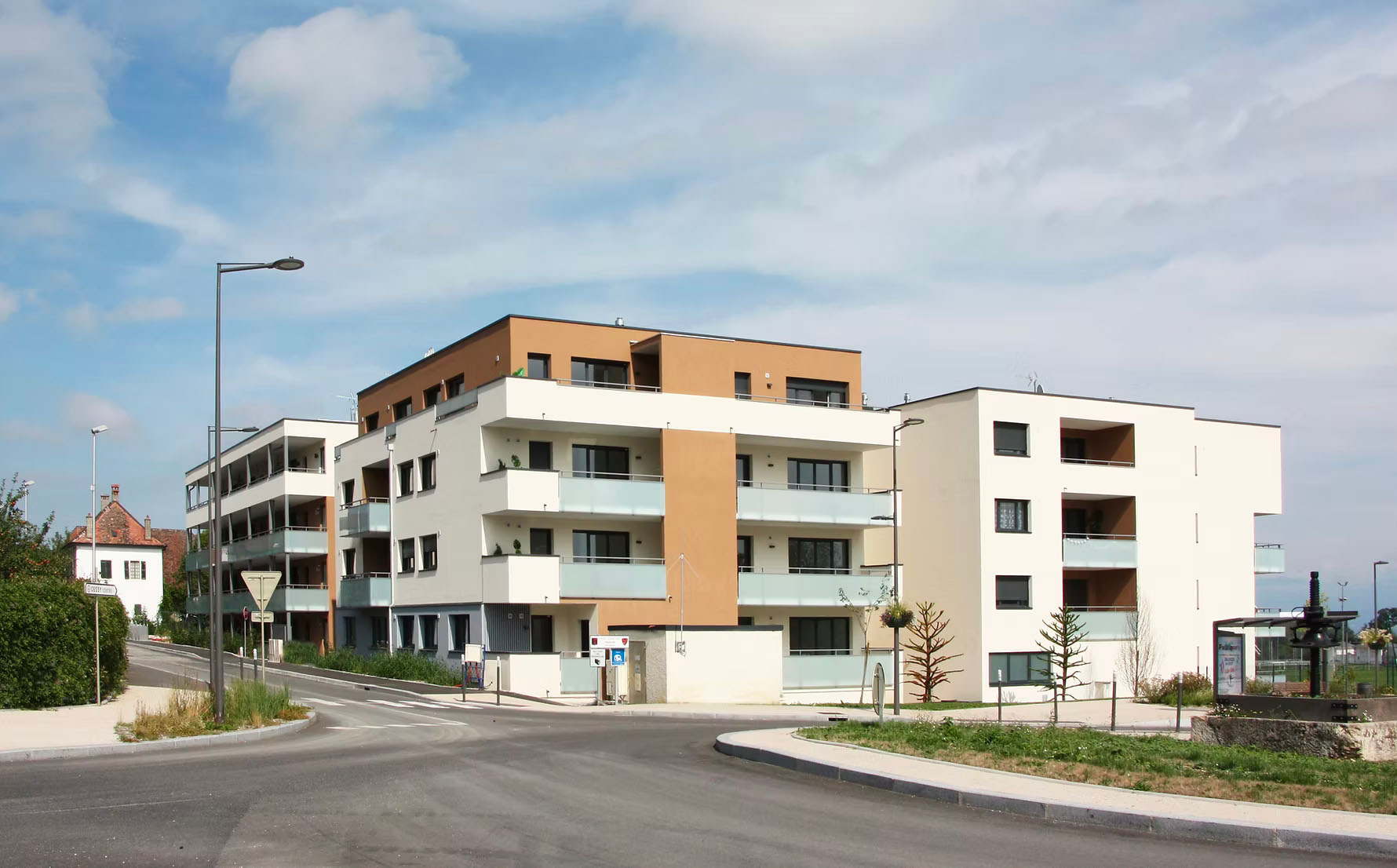 Construction de 4 bâtiments à Cessy dans l'Ain