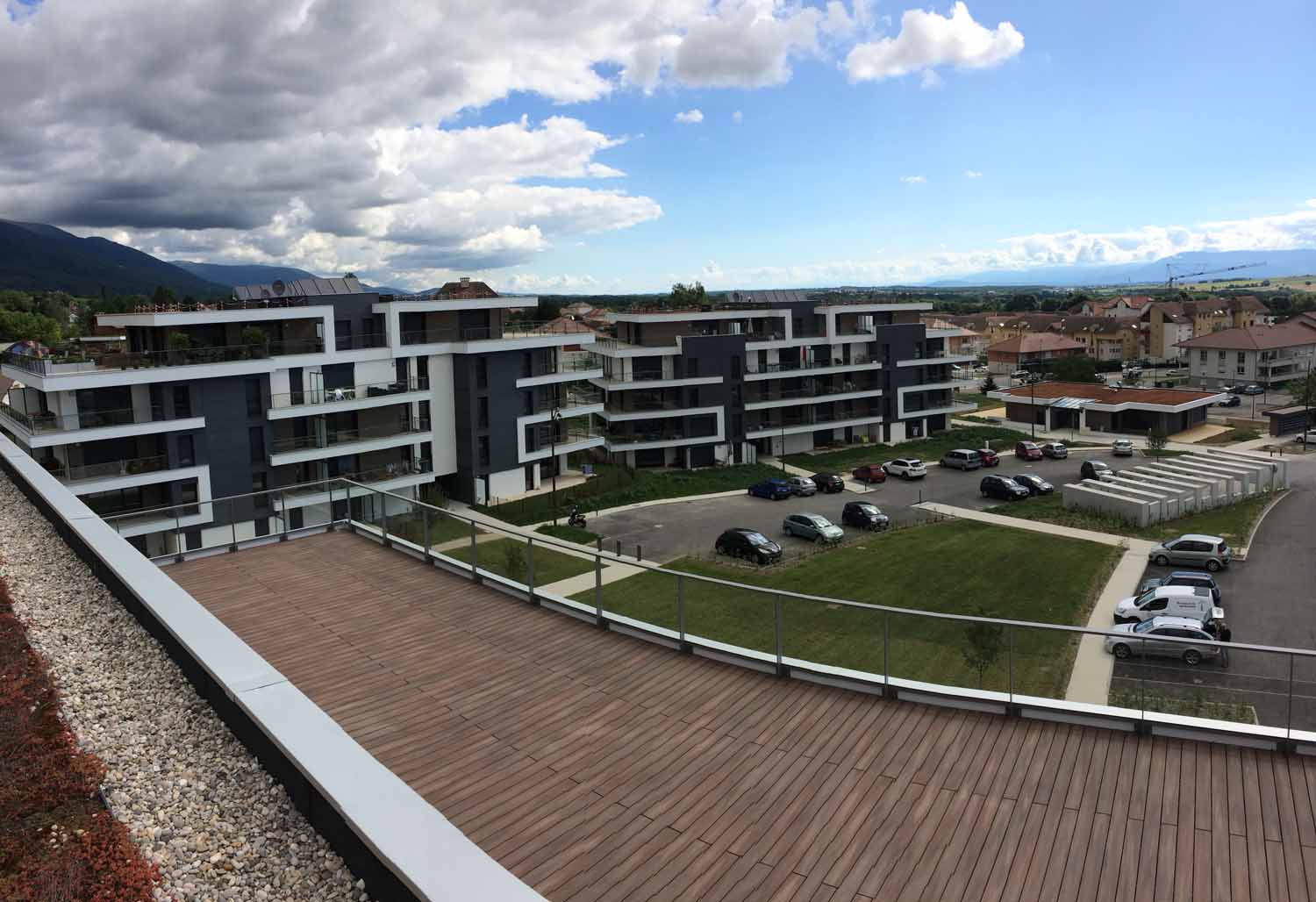 Maitrise d'oeuvre pour la construction de 134 logements et une crèche à Thoiry dans l'Ain