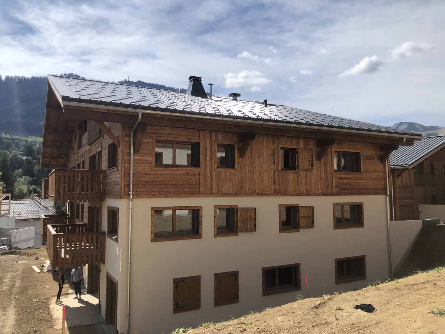 Construction d’un programme de 27 logements répartis sur 5 bâtiments avec sous-sol commun à Thônes