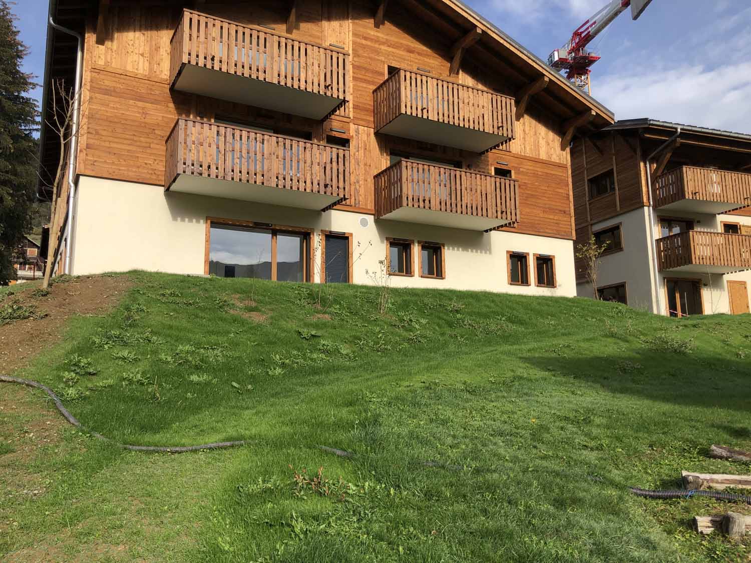 Construction d’un programme de 27 logements répartis sur 5 bâtiments avec sous-sol commun à Thônes