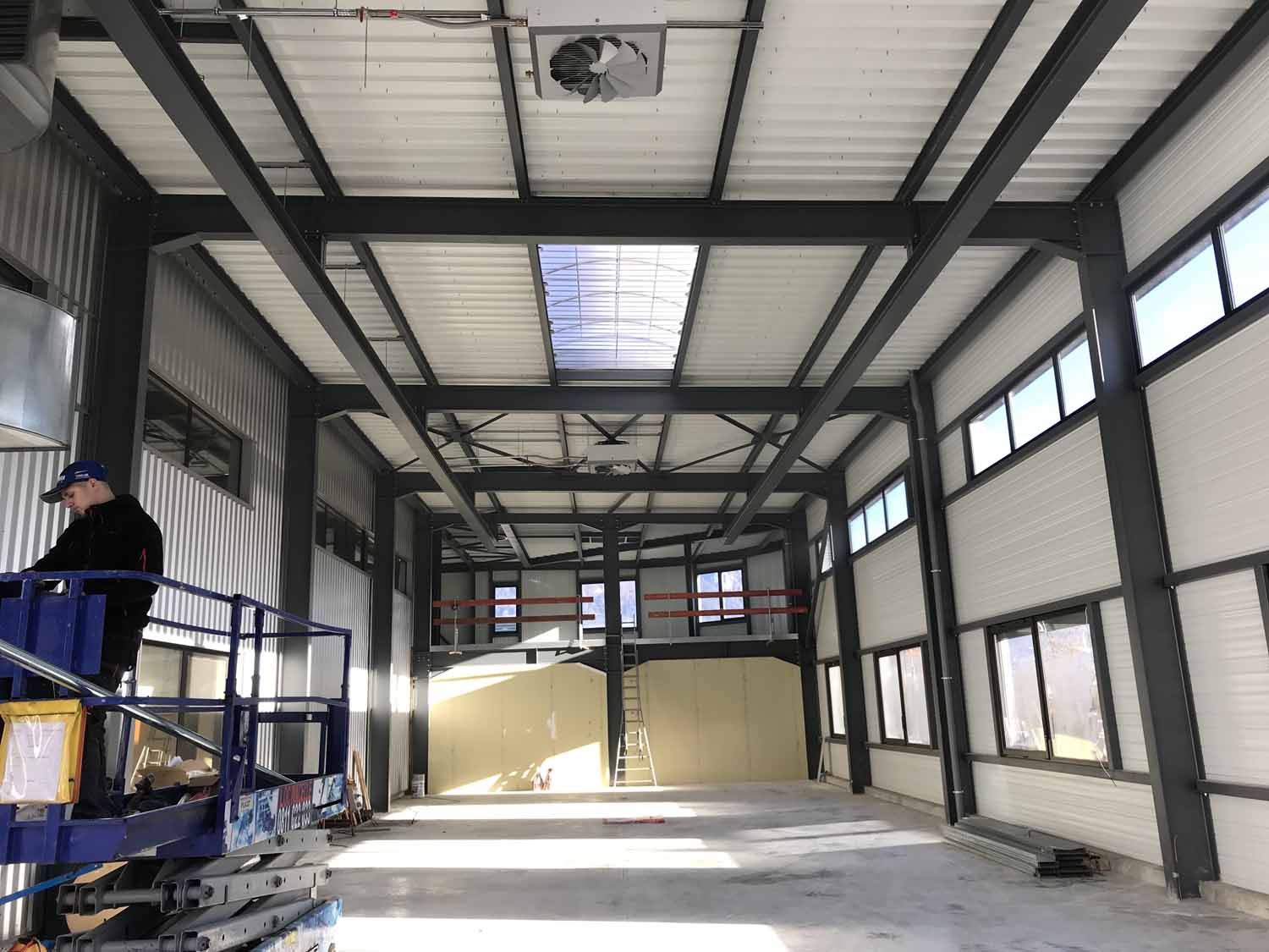 Extension d'un unité de production à Marnaz en Haute-Savoie