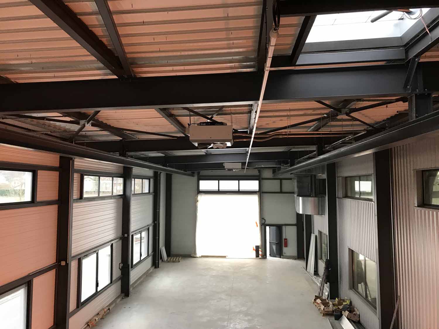 Extension d'un unité de production à Marnaz en Haute-Savoie