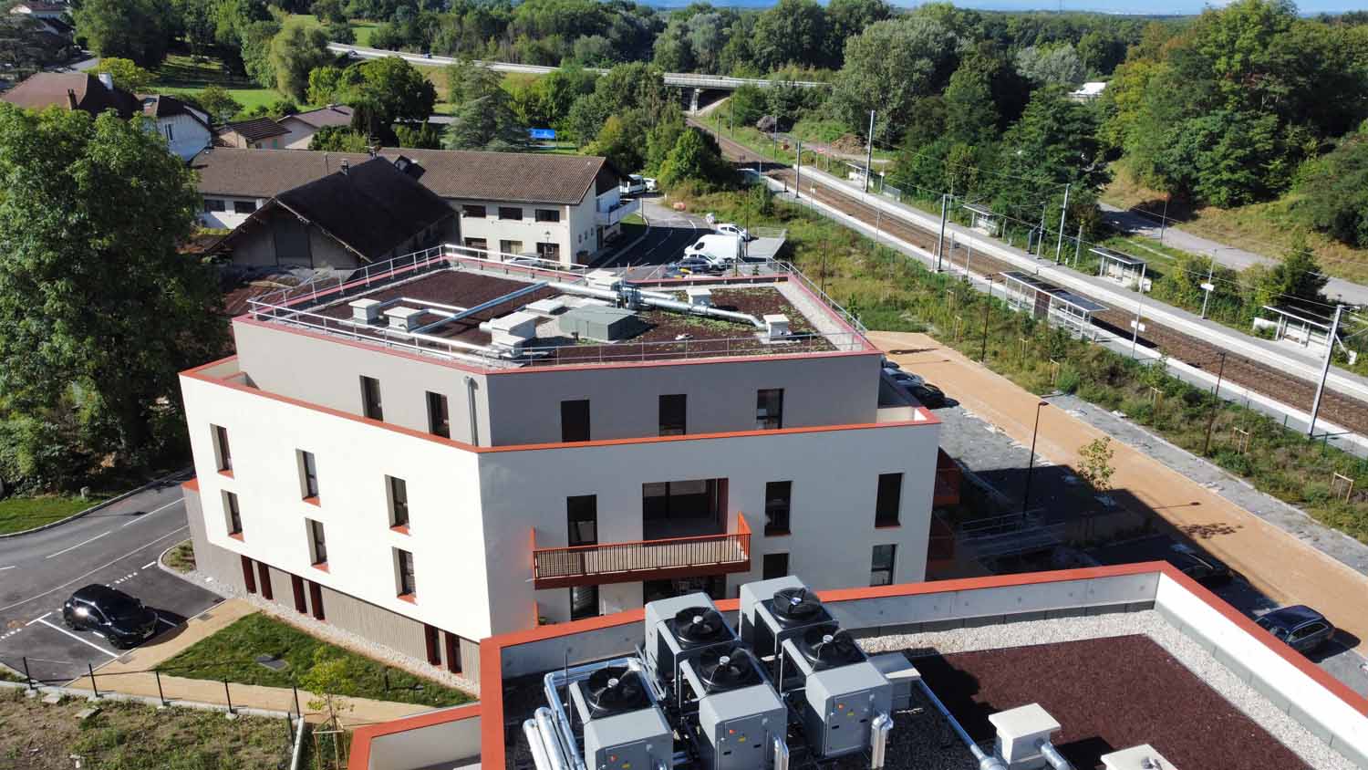 Création d’un quartier avec 44 logements, un local médical et une boulangerie en Haute-Savoie