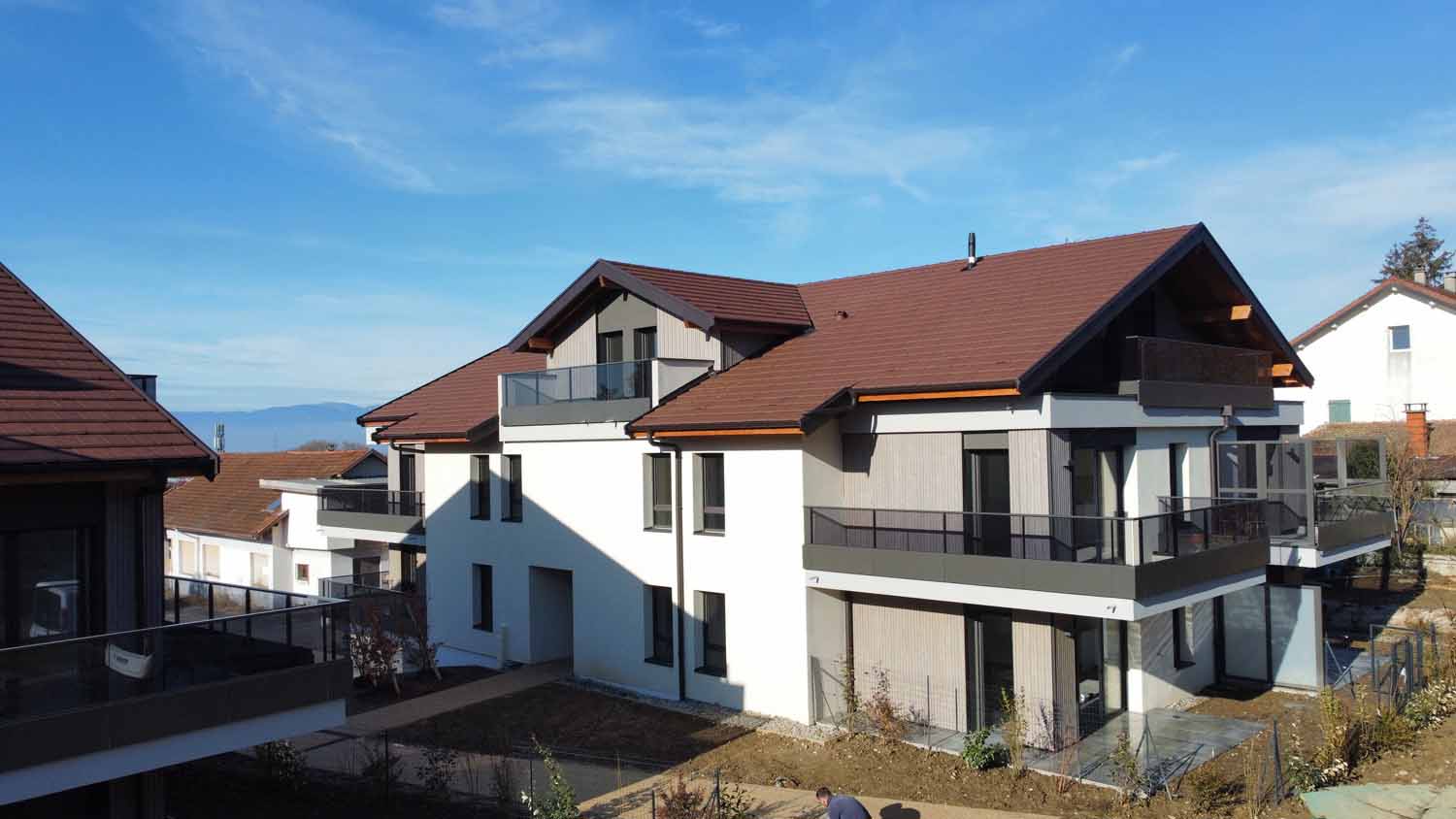 Maîtrise d'oeuvre pour la construction d'un ensemble collectif à St-Cergues en Haute-Savoie