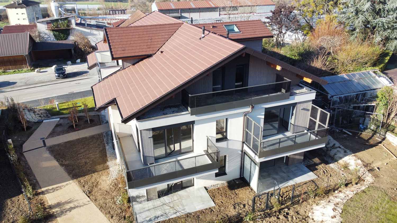 Maîtrise d'oeuvre pour la construction d'un ensemble collectif à St-Cergues en Haute-Savoie