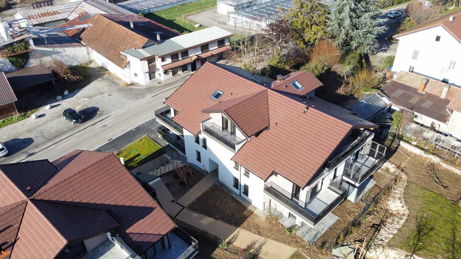 Maîtrise d'oeuvre pour la construction d'un ensemble collectif à St-Cergues en Haute-Savoie