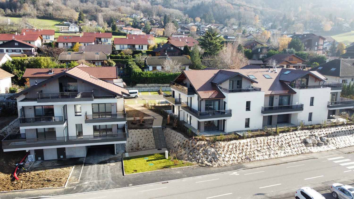 Maîtrise d'oeuvre pour la construction d'un ensemble collectif à St-Cergues en Haute-Savoie