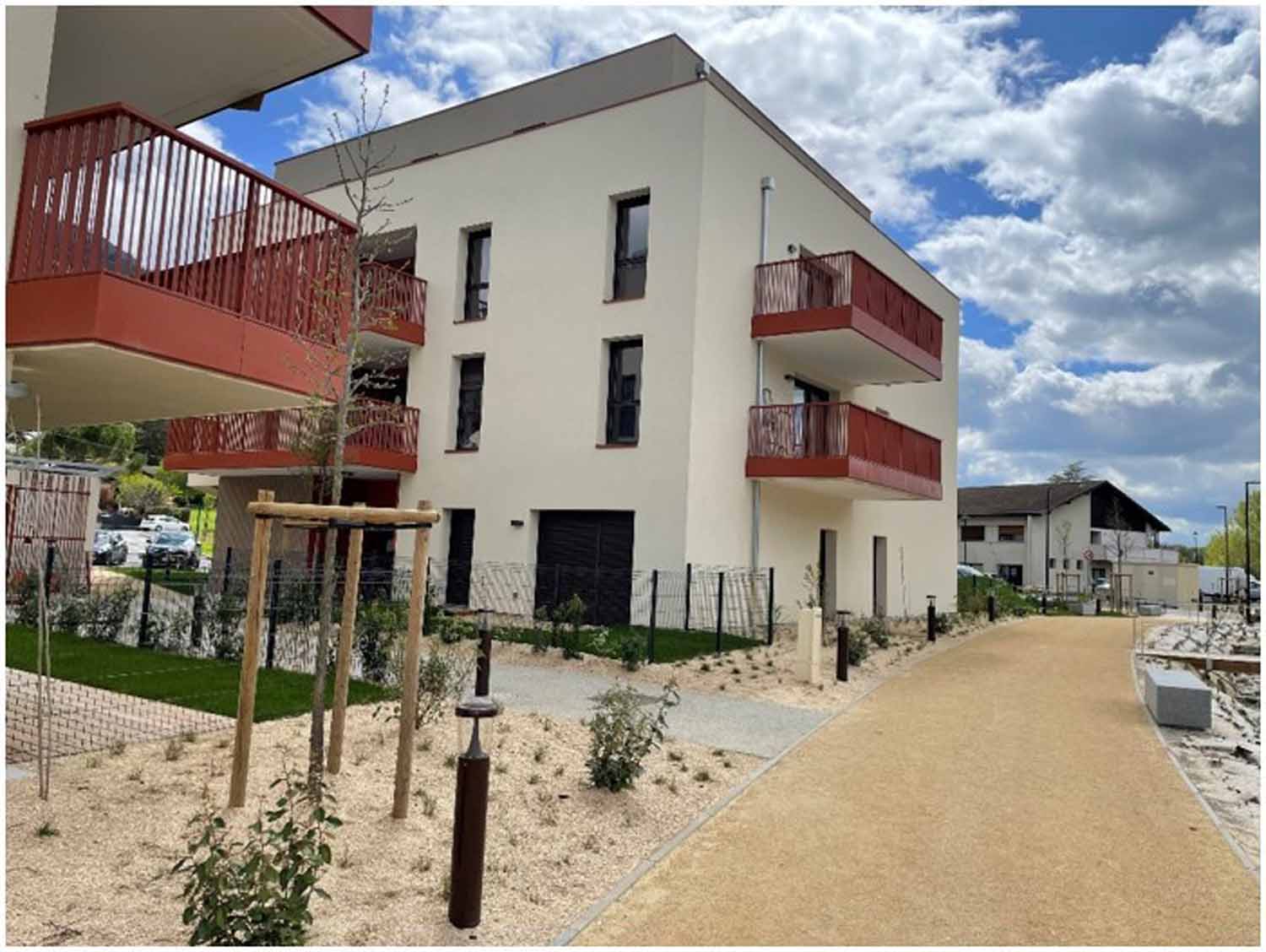 Création d’un quartier avec 44 logements, un local médical et une boulangerie en Haute-Savoie